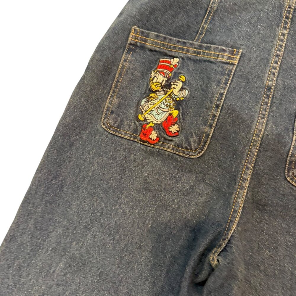 NWT Minnie Majorette Disney Limited Edition High Rise Wide-Leg Jeans-10 28 Macys - Picture 6 of 16